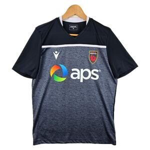Phoenix Rising APS Macron Soccer Training Jersey Size Medium Black Gray